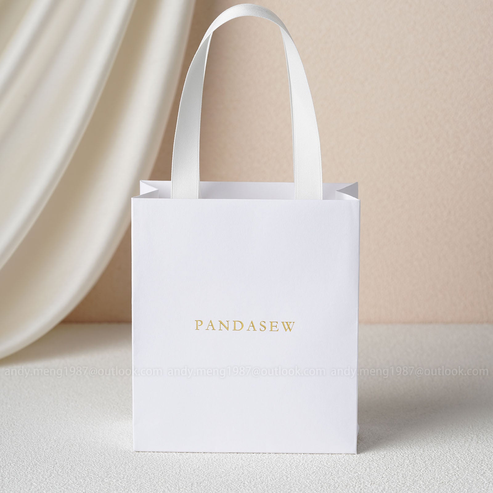 Pandasew center folded paper bag, higher quality