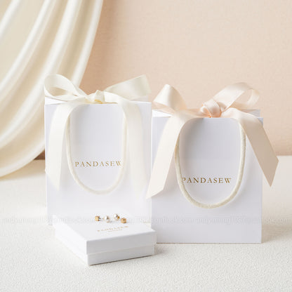 elegant jewelry paper bags with personalized logo