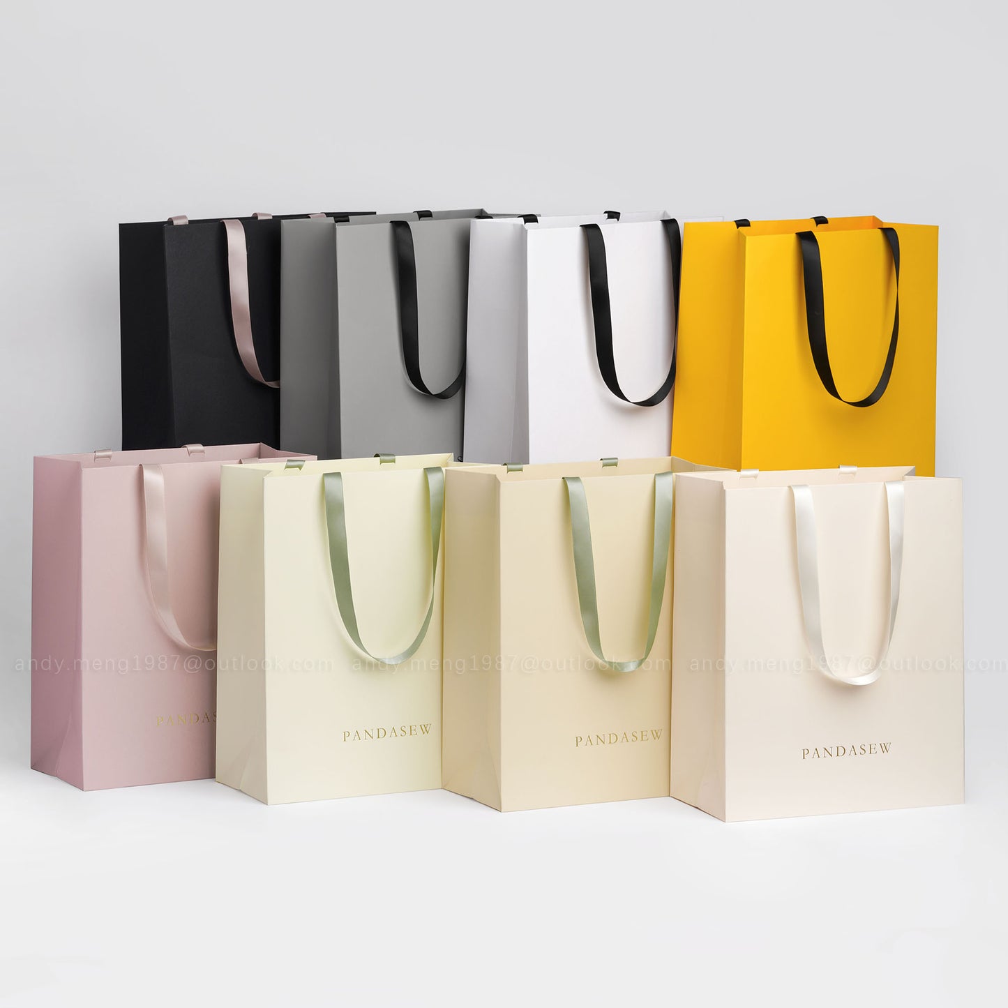 personalized paper party bags, colorful gift package bags wholesale