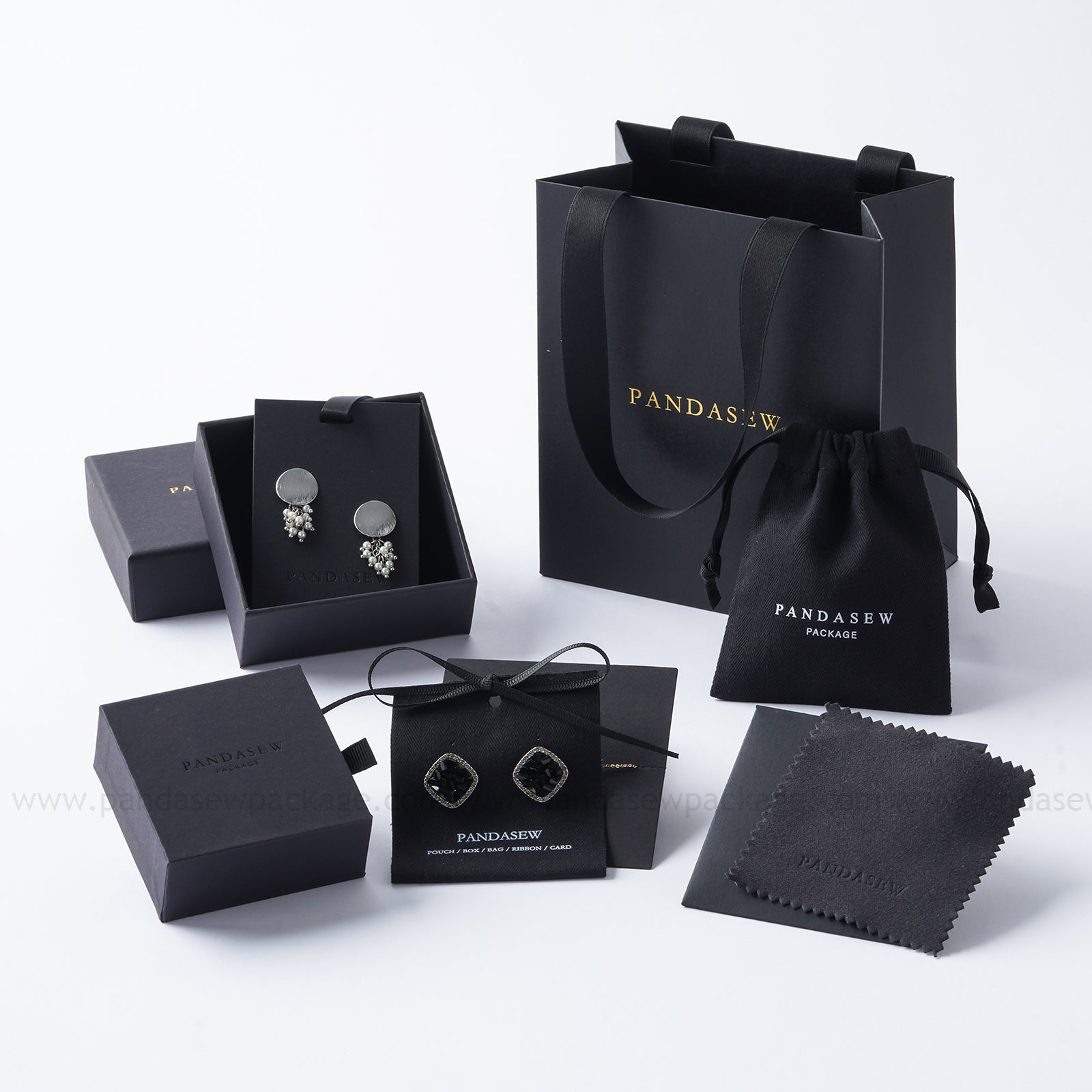 jewelry box with bag set