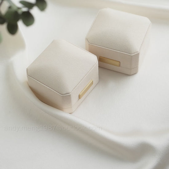 beige microfiber box