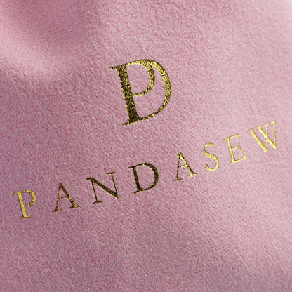 Pandasew Custom Logo 100PCS Velvet Half Round Jewelry Drawstring Bags jewelry bag VEL-103