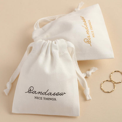 Cute jewelry  package bags custom